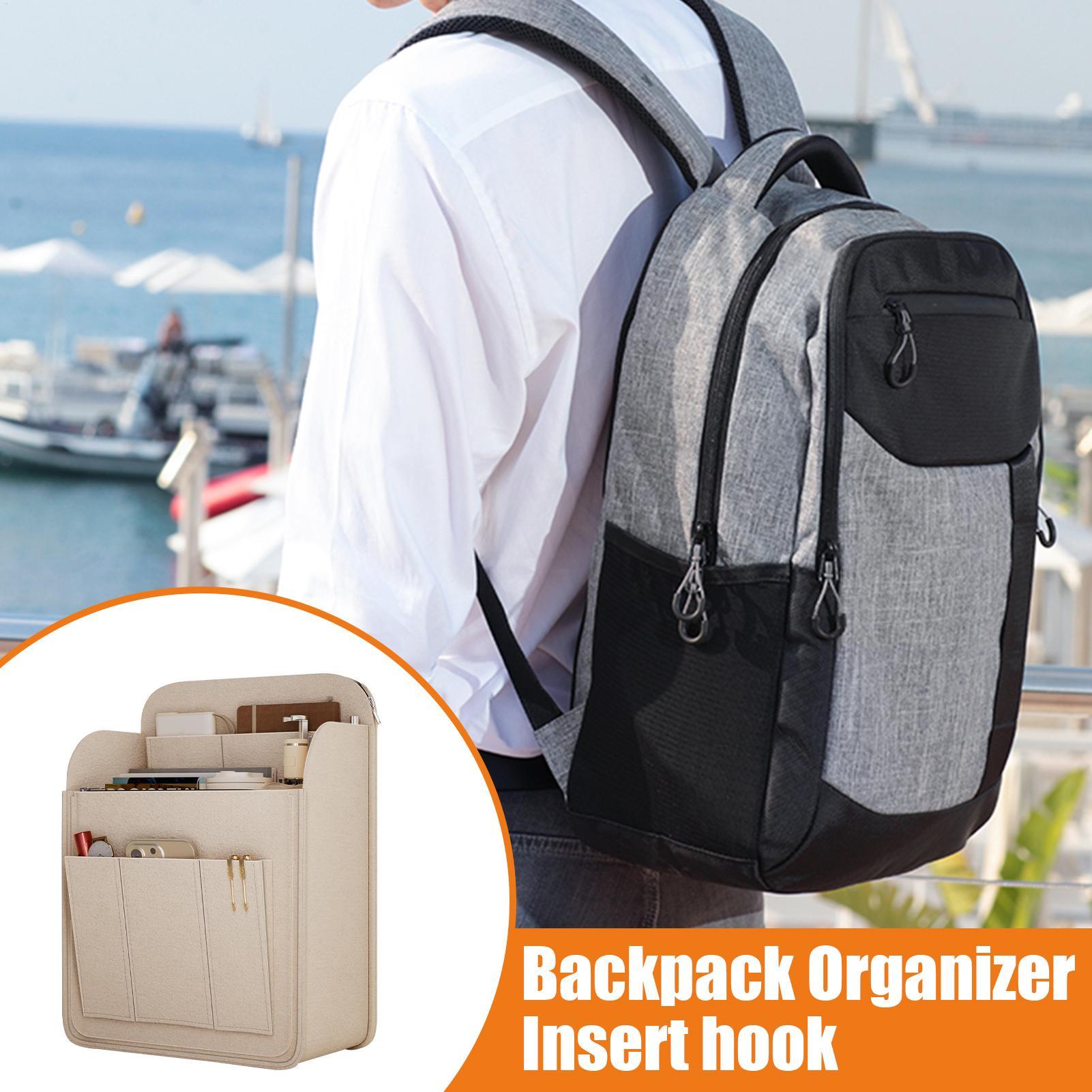 Backpack Insert Organizer - Organizer Tas Buku, Tas Penyimpanan Ransel