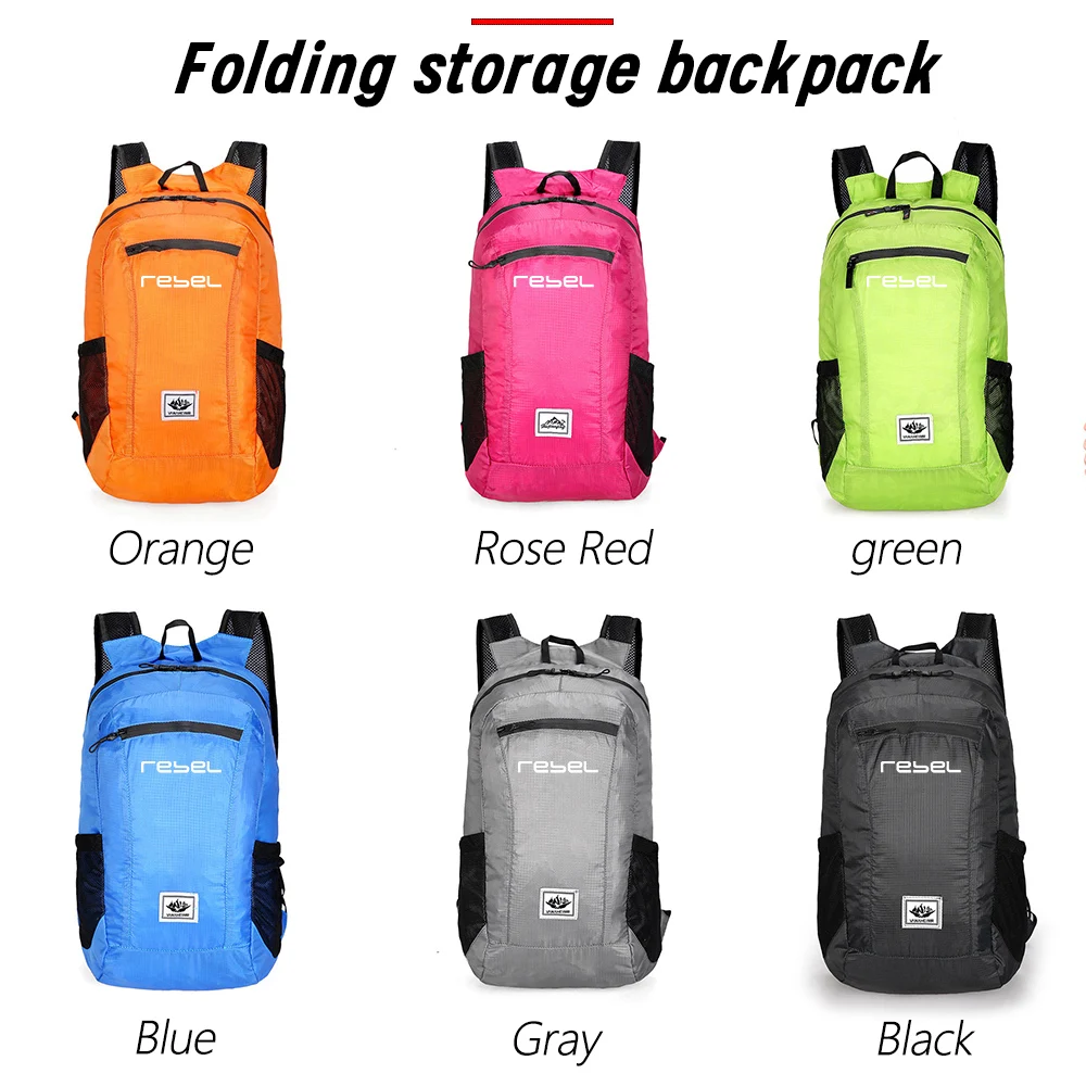 Tas penyimpanan ransel aksesor - Foldable Backpack Small ulasan dan harga