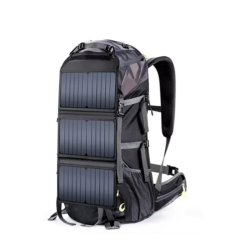 Ransel Panel Surya Kustom 2026 - Hiking Backpack Waterproof ulasan dan harga
